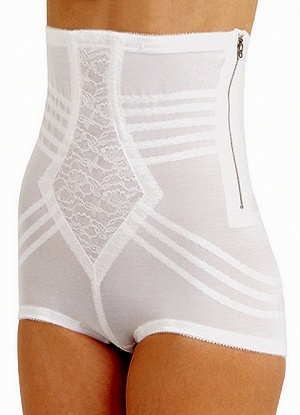 Rago High Waist Panty Girdle with Side Opening